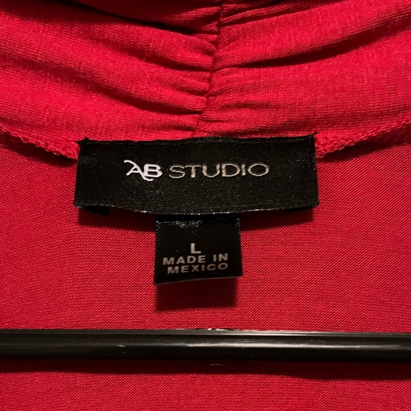 AB Studio Red Cardigan - Picture 5 of 7